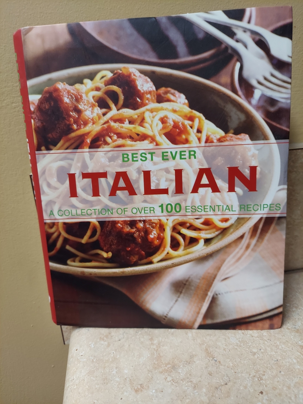 Best Ever Italian Cookbook - Red Cover